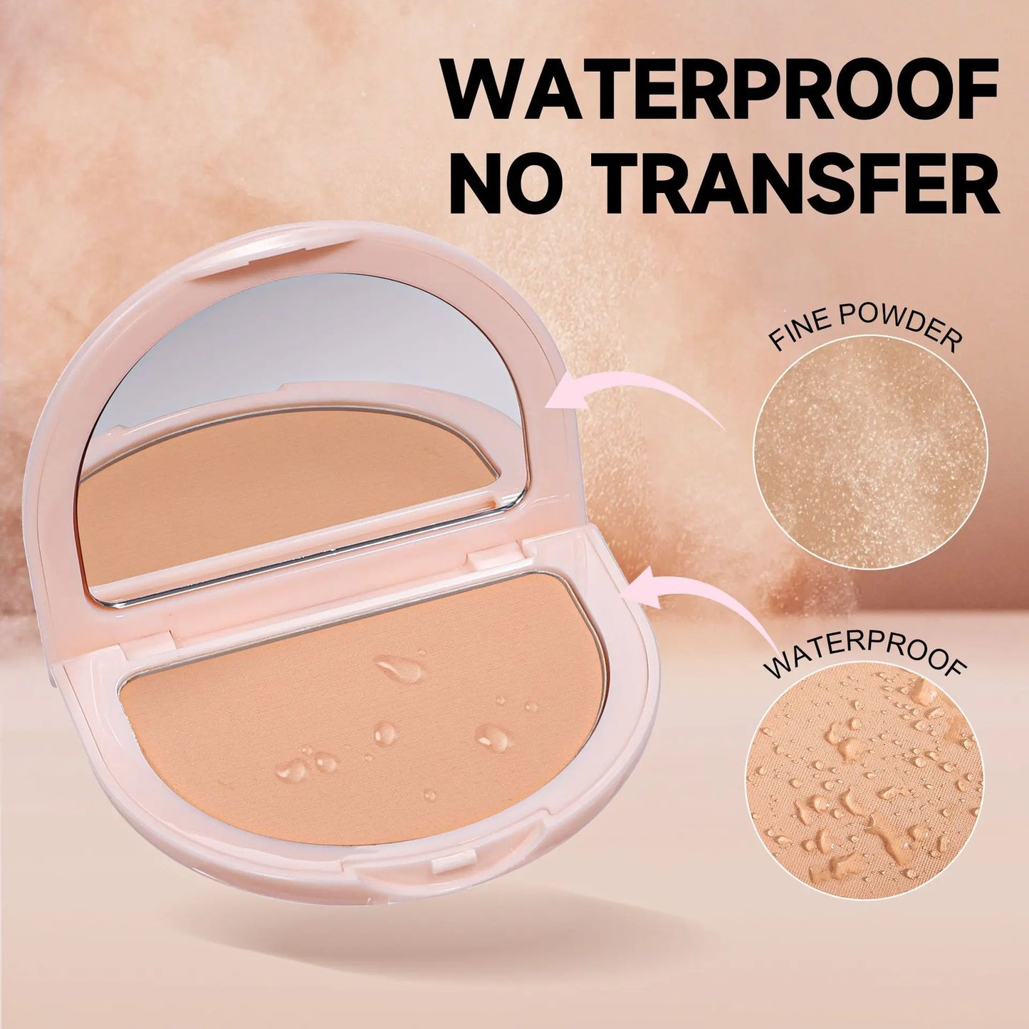 HANDAIYAN 8 colors brighten skin tone concealer powder waterproof hold makeup does not darken concealer powder