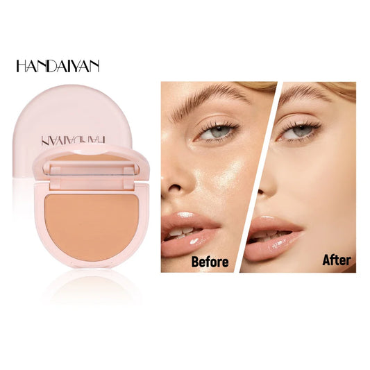 HANDAIYAN 8 colors brighten skin tone concealer powder waterproof hold makeup does not darken concealer powder