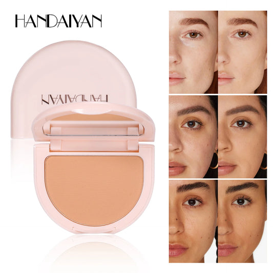 HANDAIYAN 8 colors brighten skin tone concealer powder waterproof hold makeup does not darken concealer powder